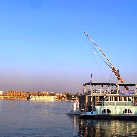 Floating Hotel- Happy Nile Boat Luxor Exterior foto