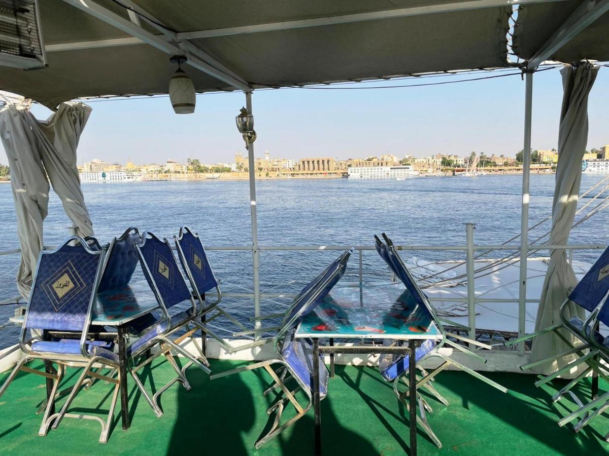 Floating Hotel- Happy Nile Boat Luxor Exterior foto